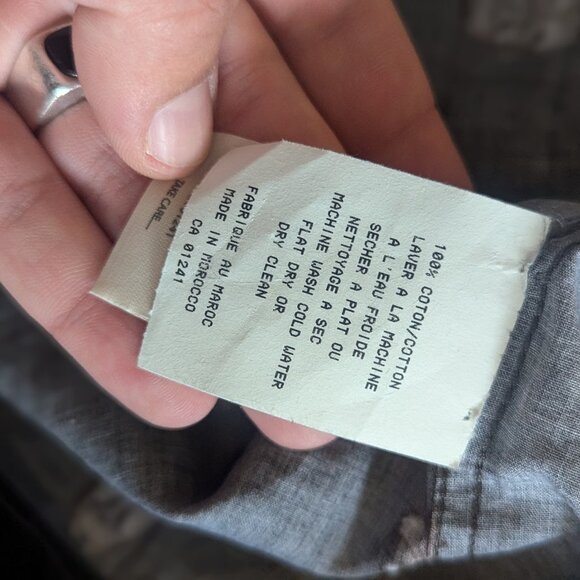 SAINT PAUL - Mask print short sleeve shirt - Sz L (fits M-S) - Picture 6 of 8